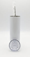 20oz Skinny Stainless Steel Tumbler - I'm not Spoiled - Wife Design - Craftique Fusion Ltd
