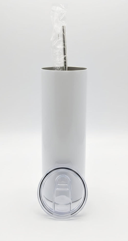 20oz Skinny Stainless Steel Tumbler - I'm not Spoiled - Wife Design - Craftique Fusion Ltd