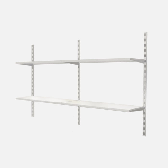 4 Steel Shelf Kit White 1000x1600x320mm