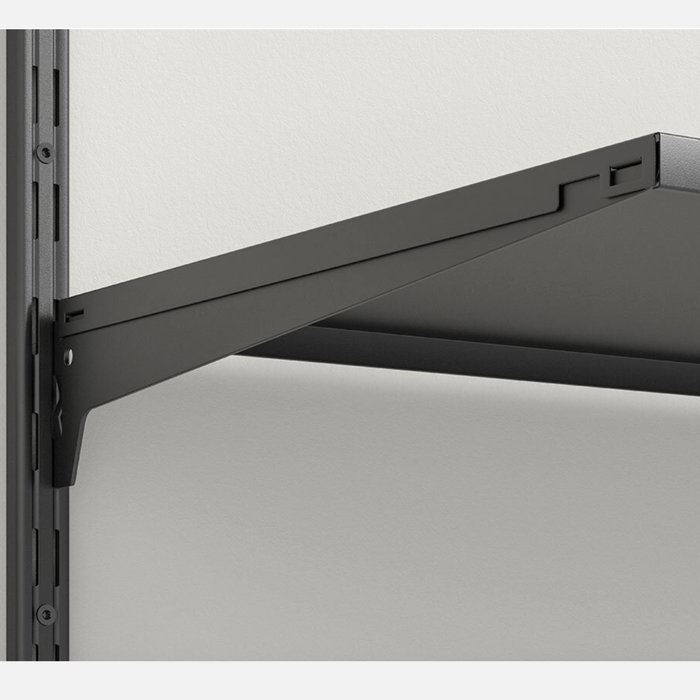 6 Steel Shelf Kit Matte Black 1000x1600x420