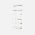 6 Steel Shelf Kit White 2000x800x320mm