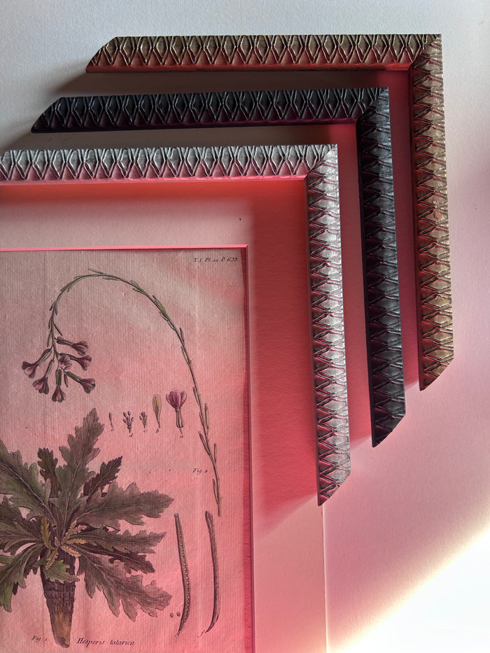 Picture frame handmade diamond back bespoke made to fit your artwork A4 price