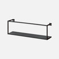 Aquarium Shelf Kit Matte Black 400x80mm