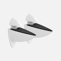 Ara White Brackets (Pair)