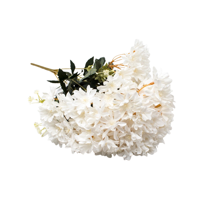 ARTIFICIAL BUSH WHITE 47CM Deventor