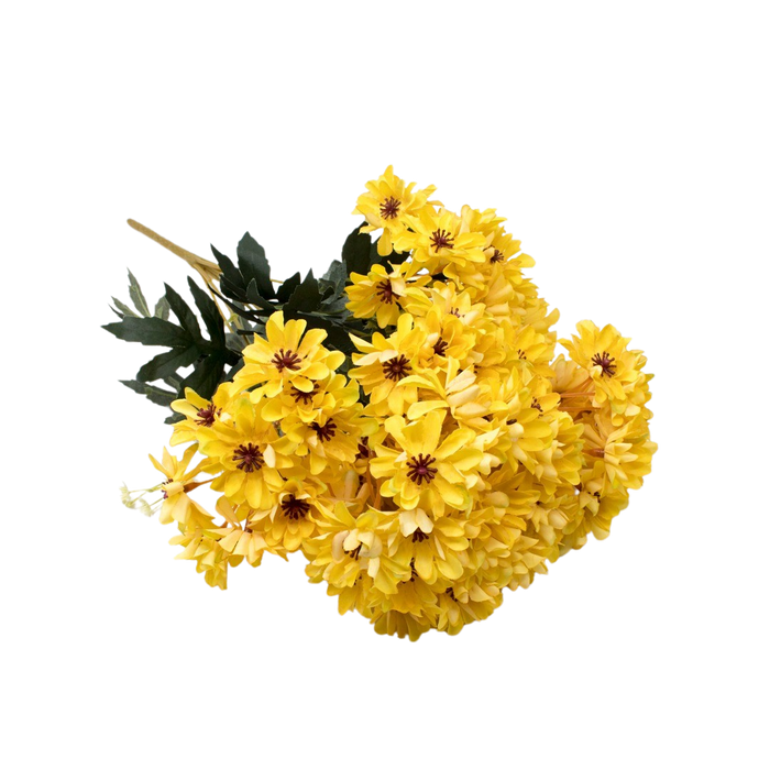 ARTIFICIAL BUSH YELLOW 47CM Deventor