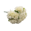 ARTIFICIAL FLOWER 12 HEADS WHITE Deventor