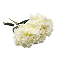 ARTIFICIAL ORTANSIA BUSH WHITE 45CM Deventor