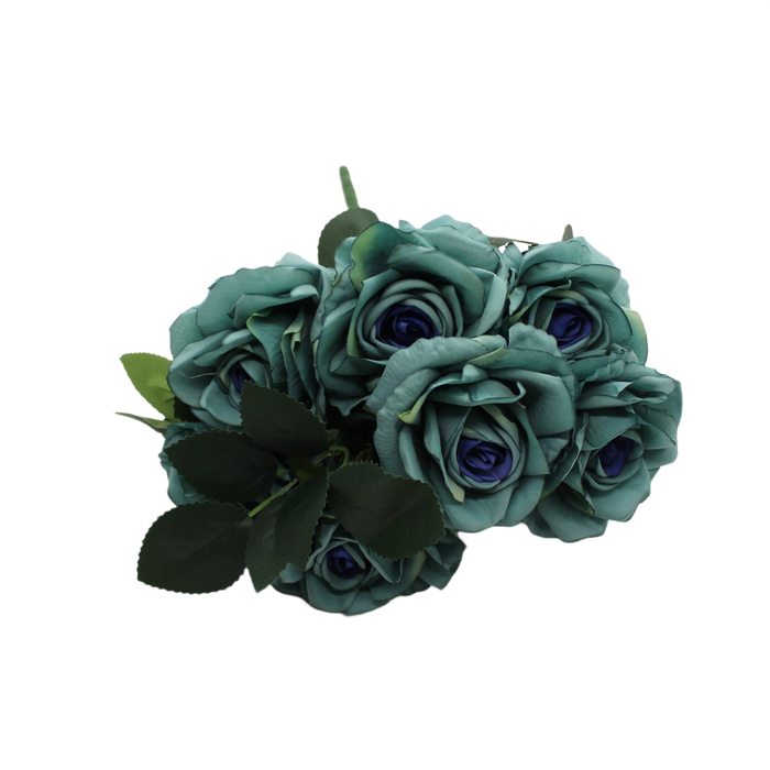ARTIFICIAL ROSE BUSH BLUE Deventor