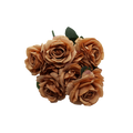 ARTIFICIAL ROSE BUSH BROWN Deventor