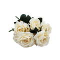 ARTIFICIAL ROSE BUSH CHAMPAGNE Deventor