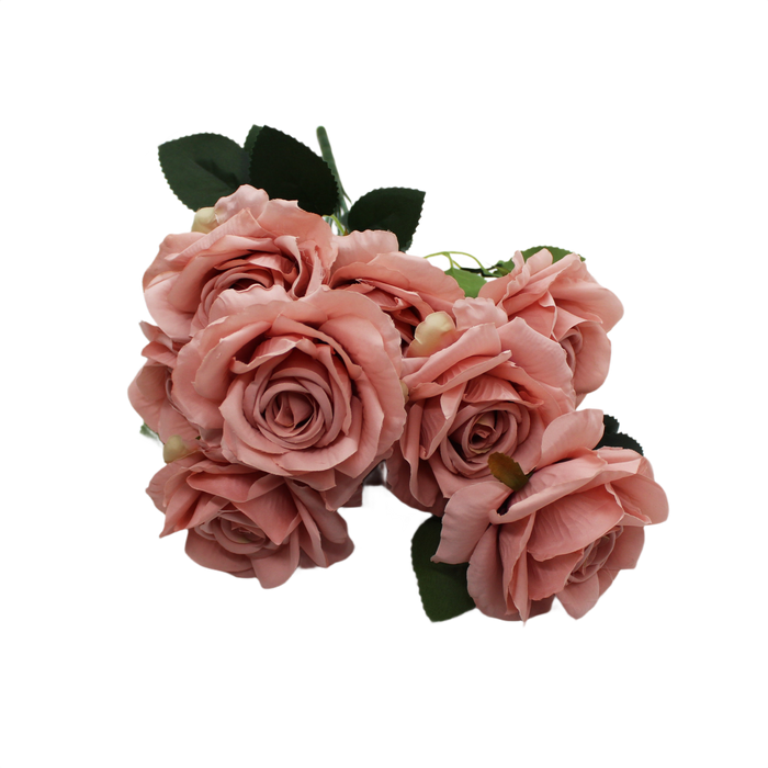 ARTIFICIAL ROSE BUSH PINK Deventor