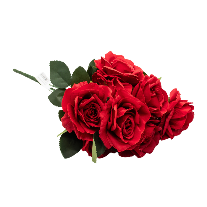 ARTIFICIAL ROSE BUSH RED Deventor