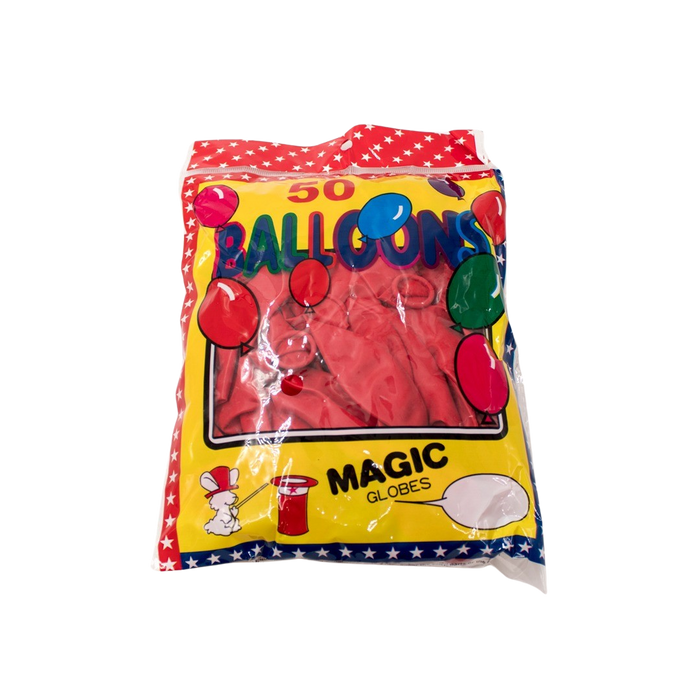 BALLON LATEX 12''50PCS RED Deventor