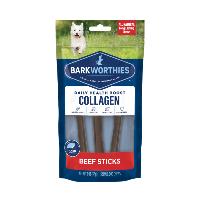 Barkworthies Beef Collagen Cane
