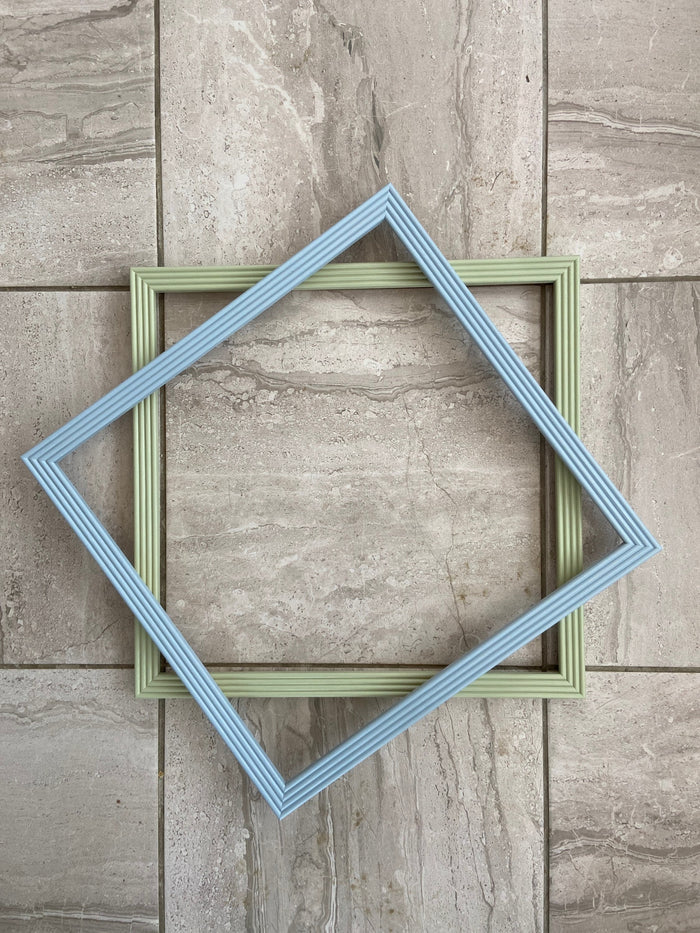 Beautiful hand painted 20mm reeded picture frames in F&B colours bespoke made to order any size avail