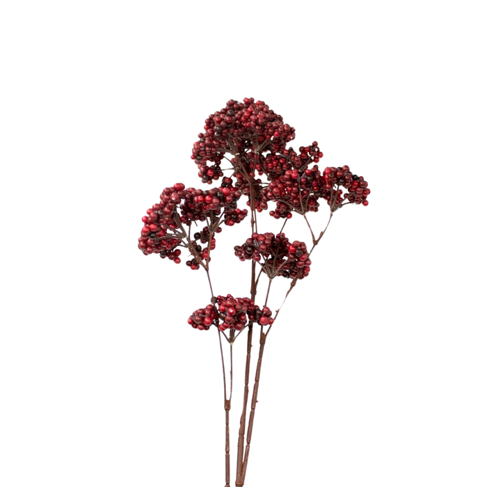 BERRY SPRAY BURGUNDY 96CM Deventor