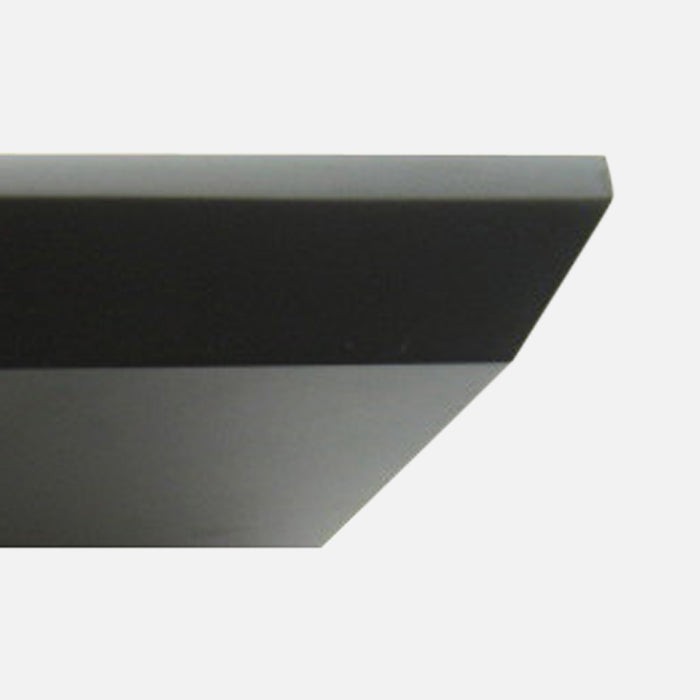 Beveled Edge Floating Shelf Matte Black 250x200x32mm