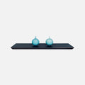 Beveled Edge Floating Shelf Matte Black 800x200x32mm