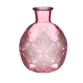 BOTTLE H17X13CM SOFT PINK Deventor
