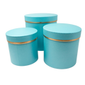 BOX SET OF 3 SKY BLUE Deventor