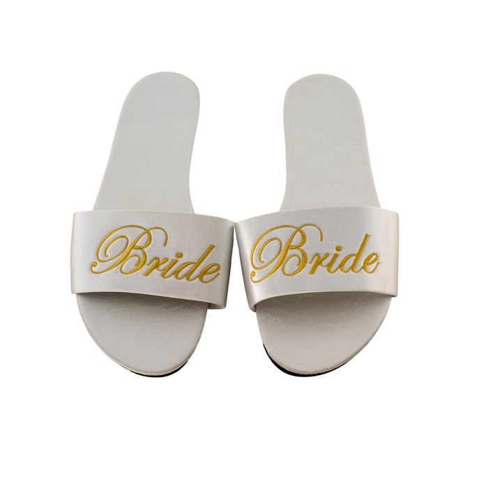 BRIDE SLIPPER WHITE Deventor