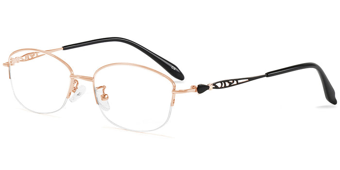 Rose-gold black