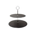 CAKE STAND X2 25X25X24CM Deventor