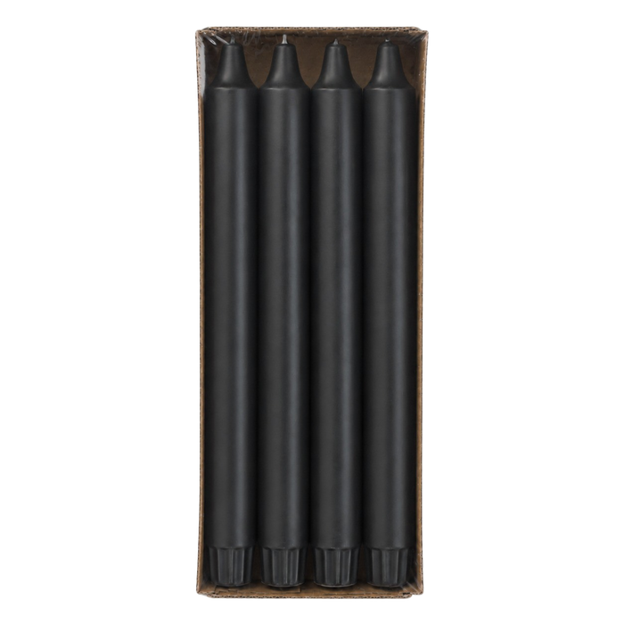 CANDLES STICK BLC 23.5CM 8PCS 8HRS Deventor