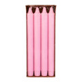 CANDLES STICK PINK 23.5CM 8PCS 8HRS Deventor