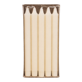 CANDLES STICK SAND BEIGE   2.3X24CM 8PCS 8H Deventor