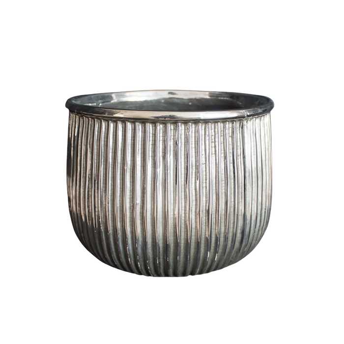 CERAMIC 24X24X18 SILVER PH.HADJIGEORGIOU