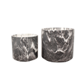 CERAMIC POT MARBLE GREY Deventor