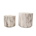 CERAMIC POT MARBLE WHITE Deventor