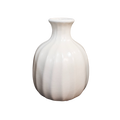 CERAMIC VASE WHT 18HX5.5D Deventor