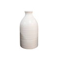 CERAMIC VASE WHT 21HX4CM Deventor