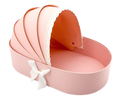 CHRISTENING PAPER BOX 36X20.8X8CM PINK deventorcy