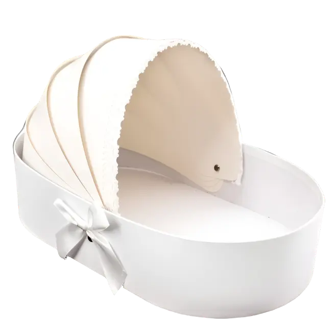 CHRISTENING PAPER BOX 36X20.8X8CM WHITE deventorcy