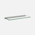 Clear Glass Shelf Slot Kit 600x200x8mm