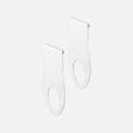 Clothes Rail Hang Brackets White (Pair)