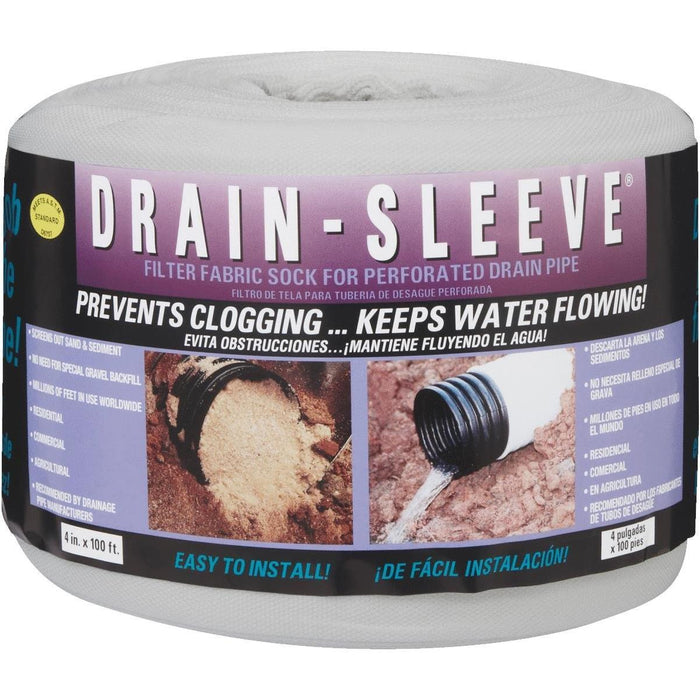 Corrugated Pipe Drain Sleeve 6 in X 100 ft 0620100A