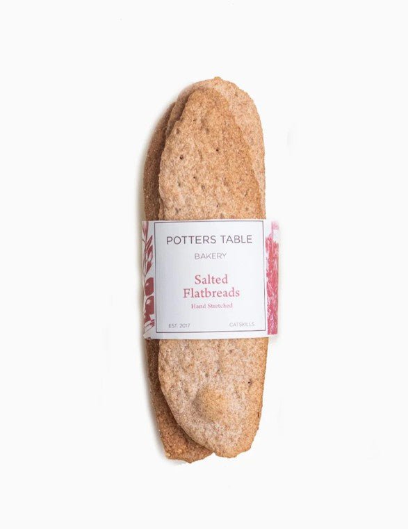 Potter’s Table Salted Flatbreads by Bella Cucina –