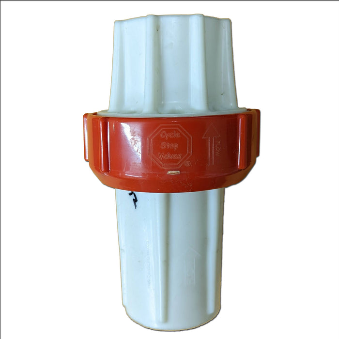 Cycle Stop Valve Plastic 60 psi 1-1/4 In.