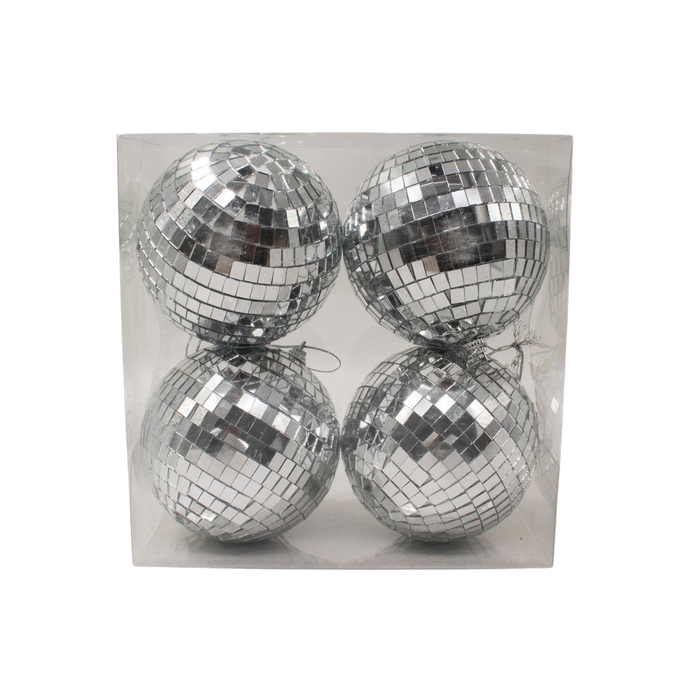 DISCO BALL 10CM 4PCS Deventor