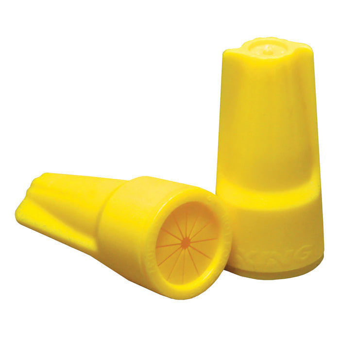 DryConn 10444 Waterproof Connector (Yellow/Yellow) (10 Pack)