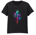 Electric Lightning Bolt 100% Cotton Kids T-shirt