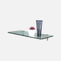 Eliot Glass Shelf Kit 600x250x8mm