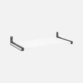 European Made Belt Shelf Kit Black 800x300x25mm