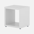 European Made Boon Single Cube 1x1 White
