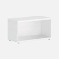 European Made Case Bookcase 1x1 Maxi White